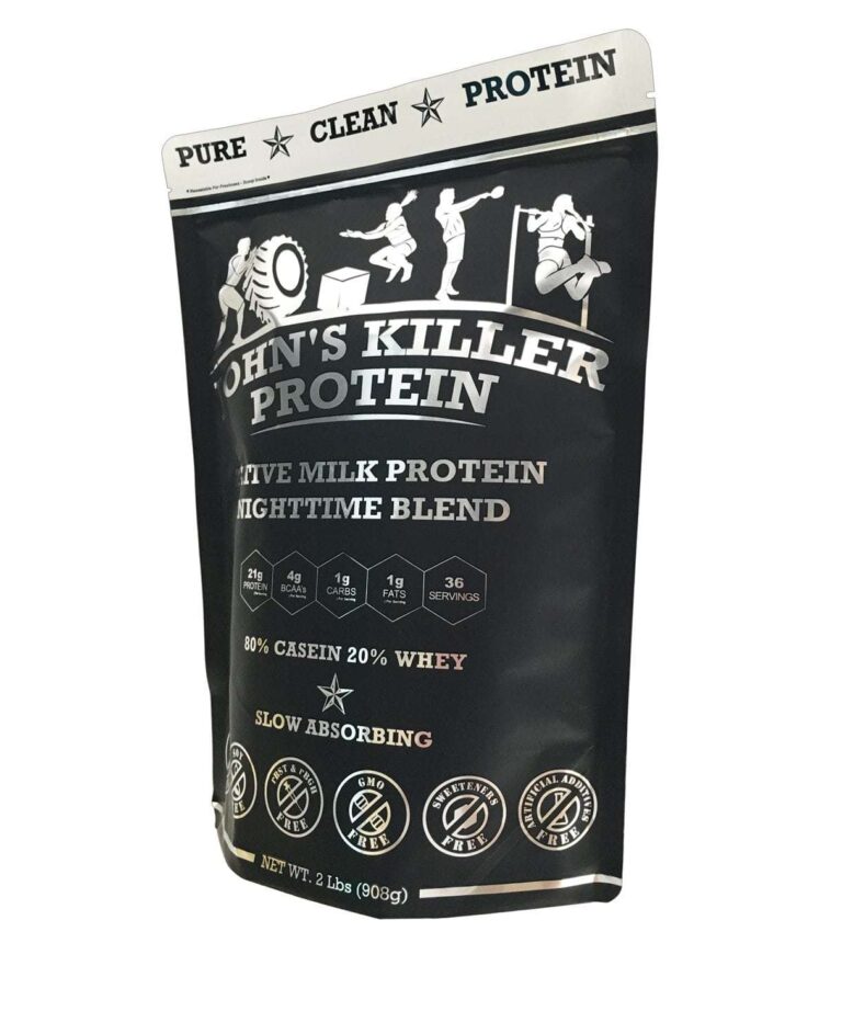 Sugar free gras fed casein protein. slow absorbing protein.