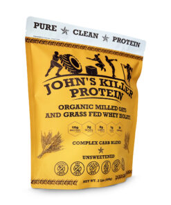 Organic Oats And Grass-Fed Whey Protein - Unsweetened
