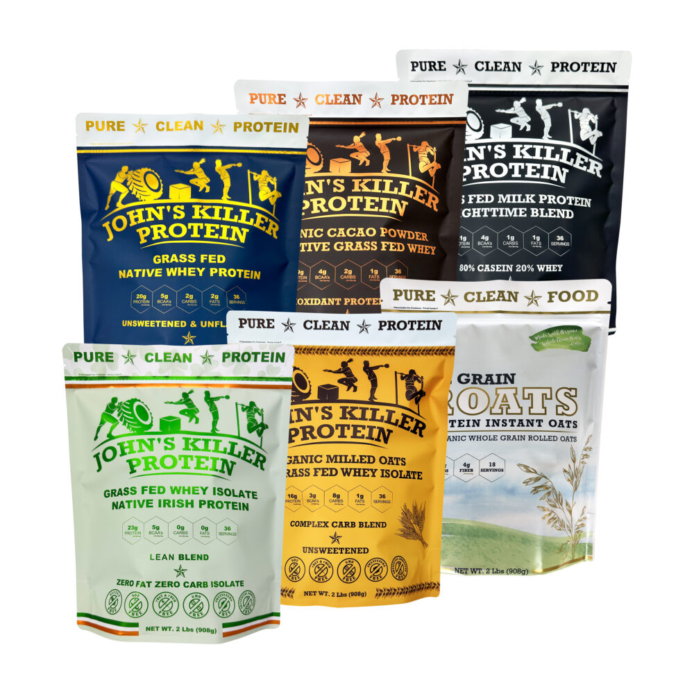 Johns Killer Protein Product Bundle. Get 6 protein blends at an amazing value