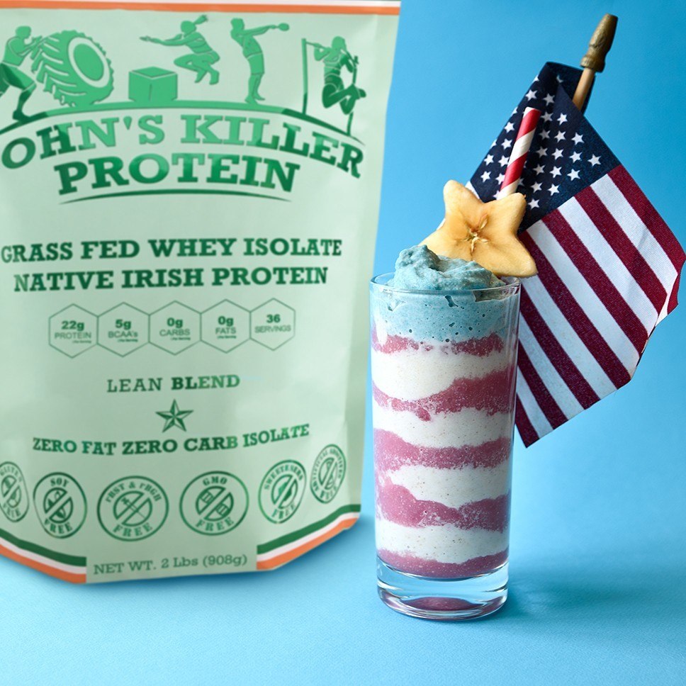 4th of July healthy smoothie recipe