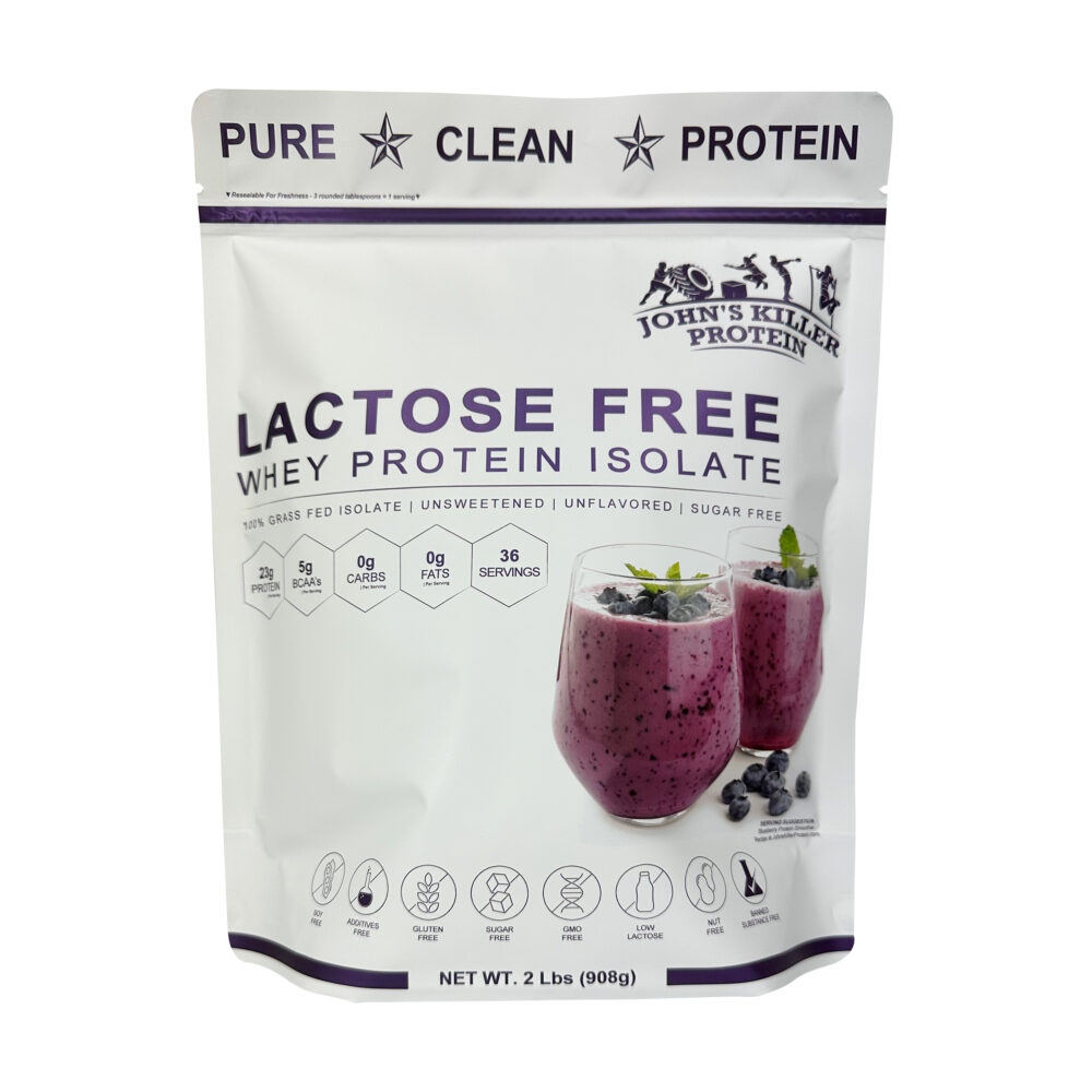 Lactose free whey isolate - front image