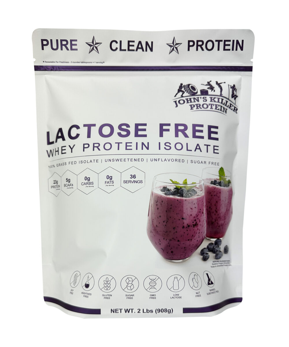 Lactose free whey isolate - front image