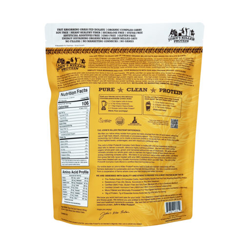 Organic Oats And Grass-Fed Whey Protein - Unsweetened - Image 7