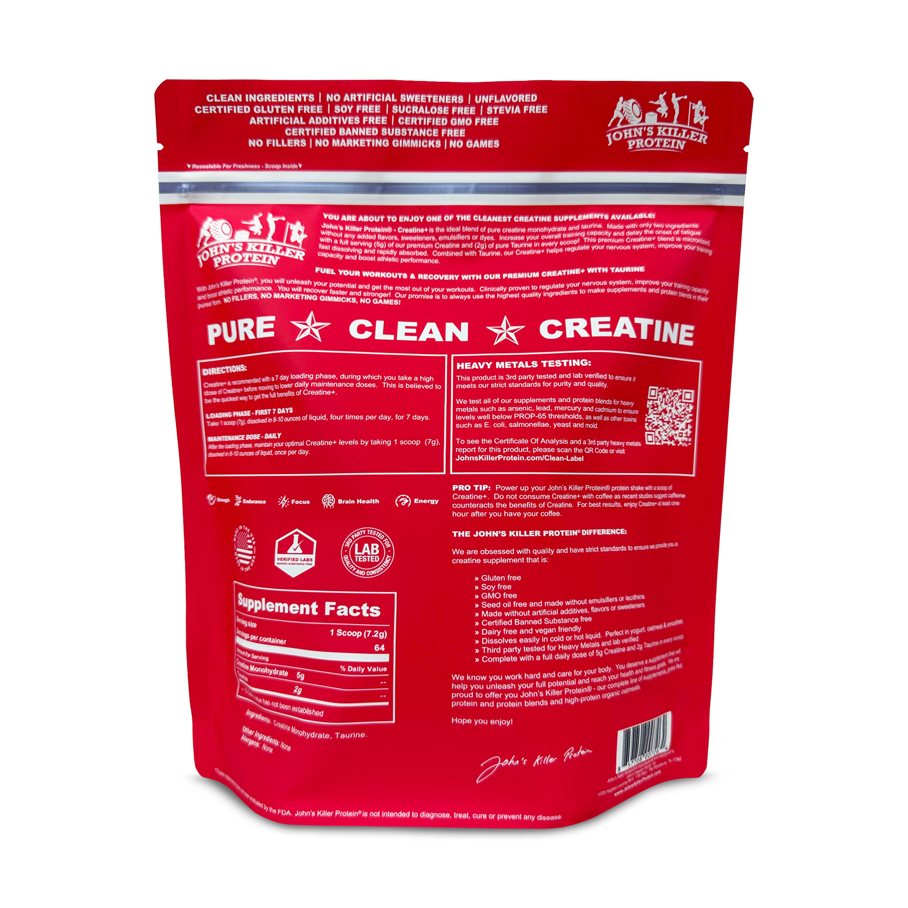 Creatine+ Taurine 1lb - Image 7